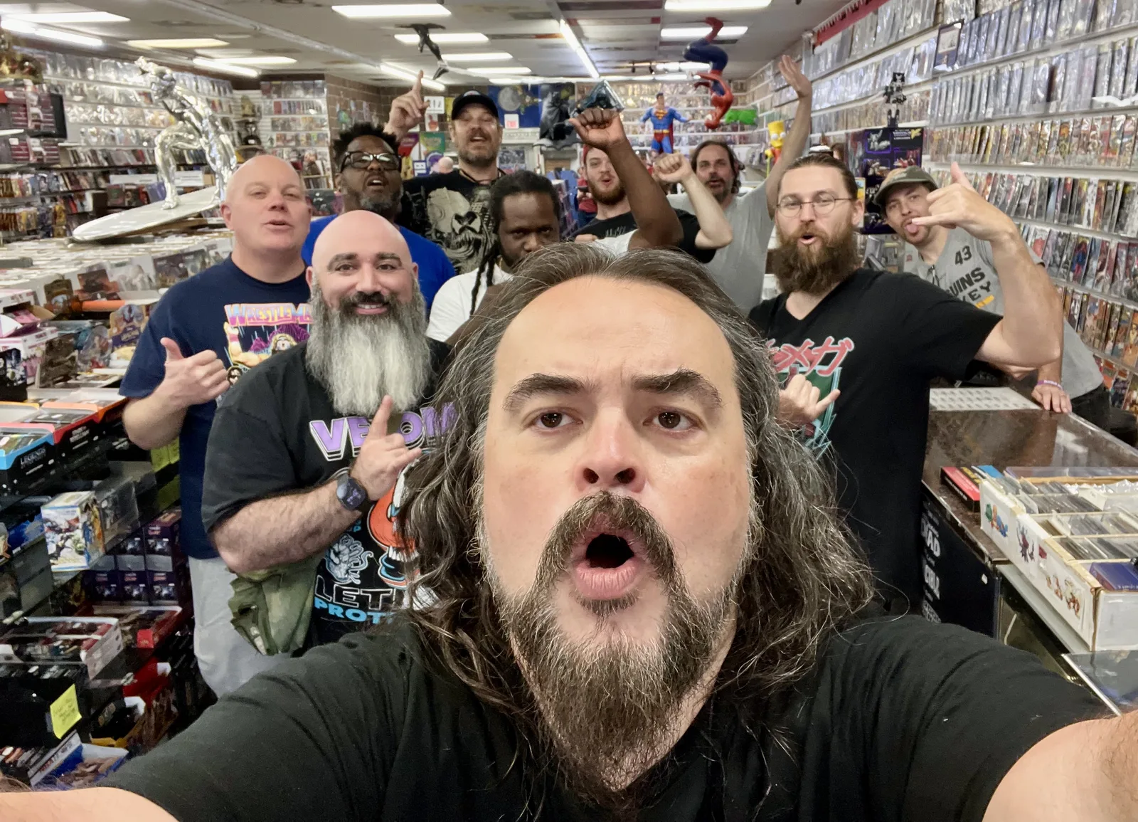 50Million Comic Gauntlet visit at ACME Superstore