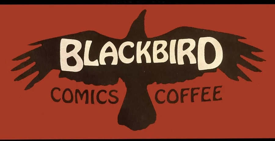 Blackbird Comics and Coffeehouse logo