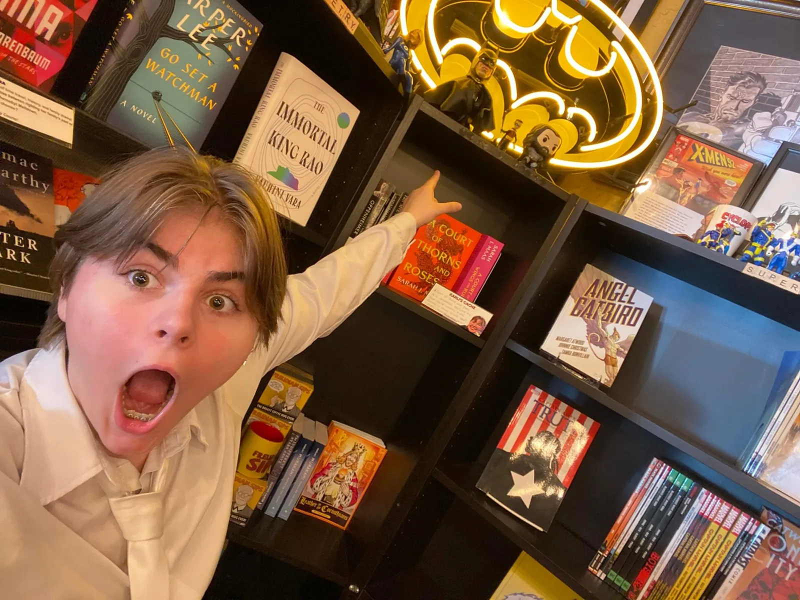 50Million Comic Gauntlet visit at Blackbird Comics & Coffeehouse