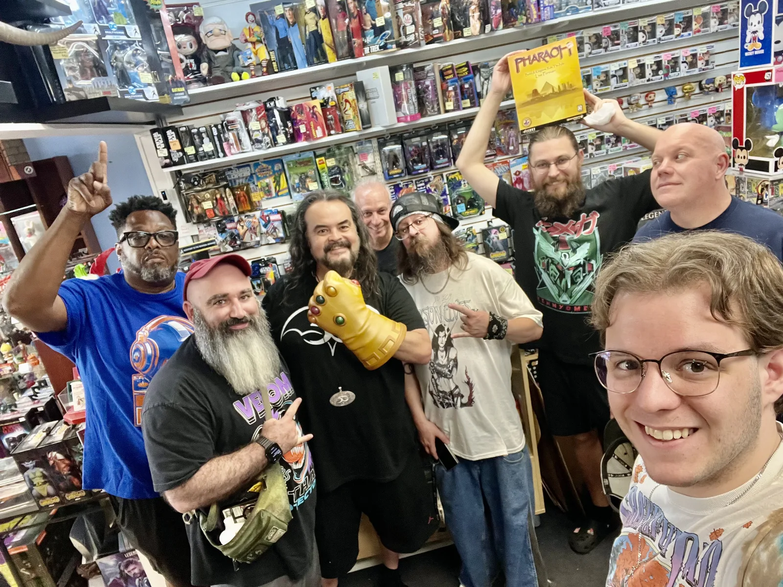 50Million Comic Gauntlet visit at Davey's Toys