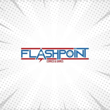 Flashpoint Comics and Games logo