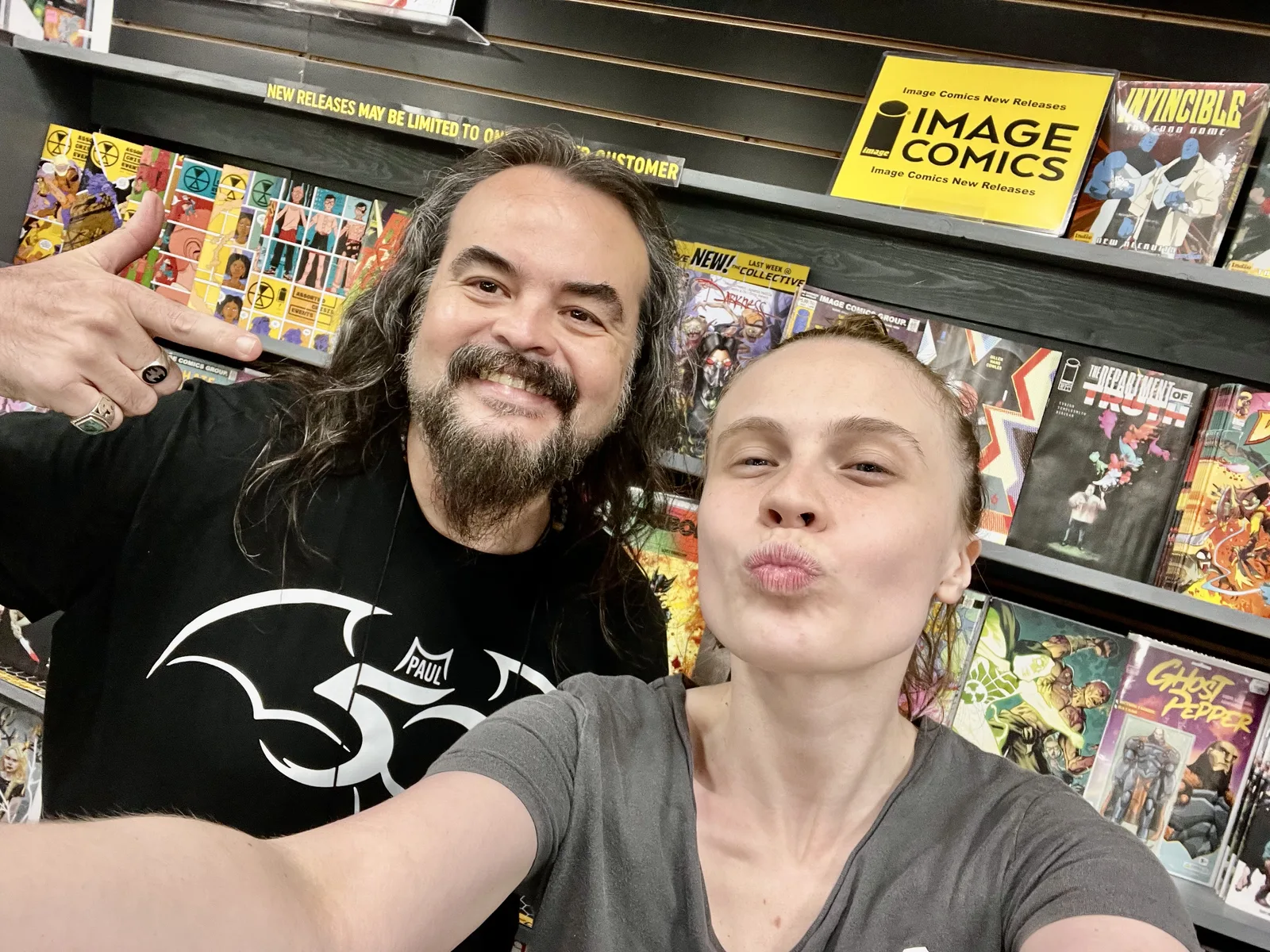 50Million Comic Gauntlet visit at The Collective