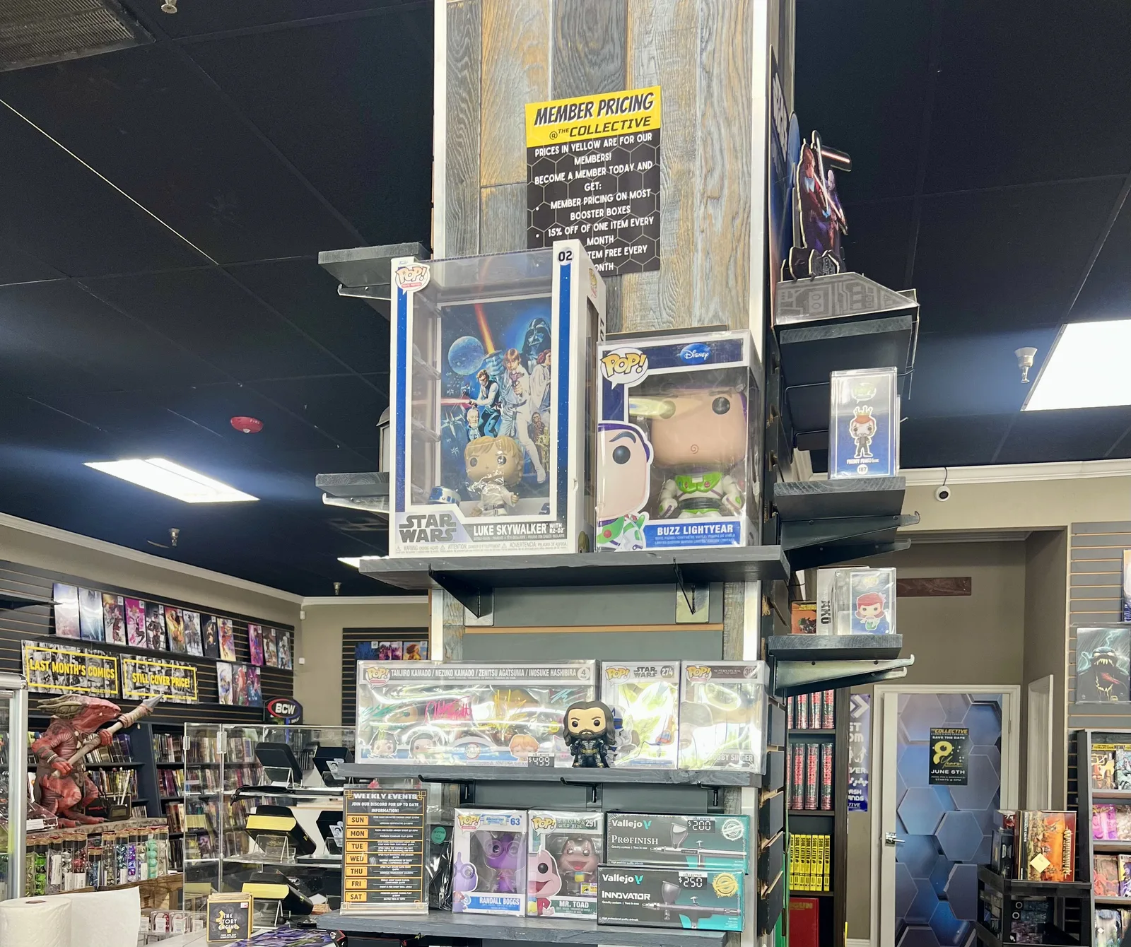 50Million Comic Gauntlet visit at The Collective