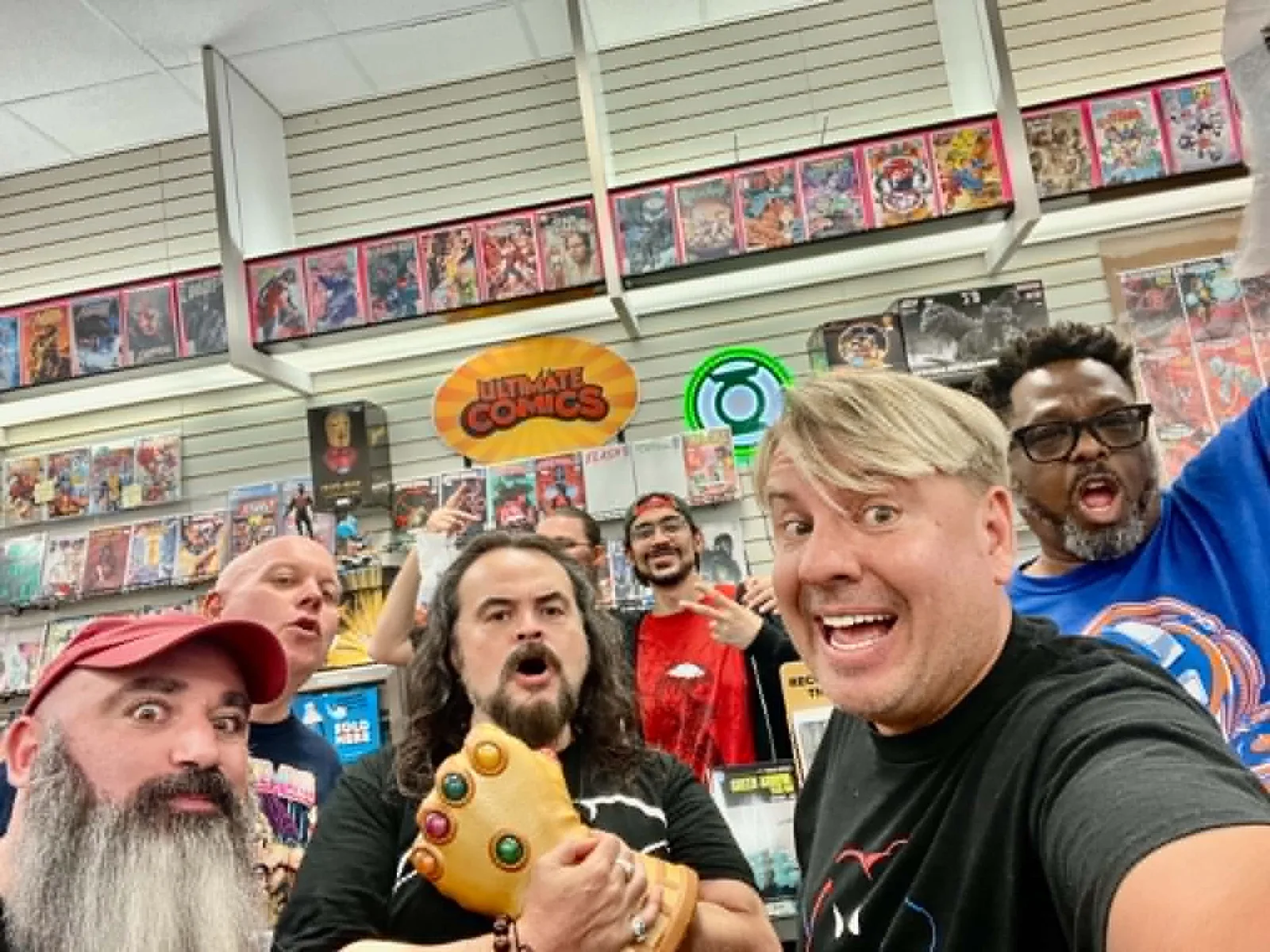50Million Comic Gauntlet visit at Ultimate Comics Florida
